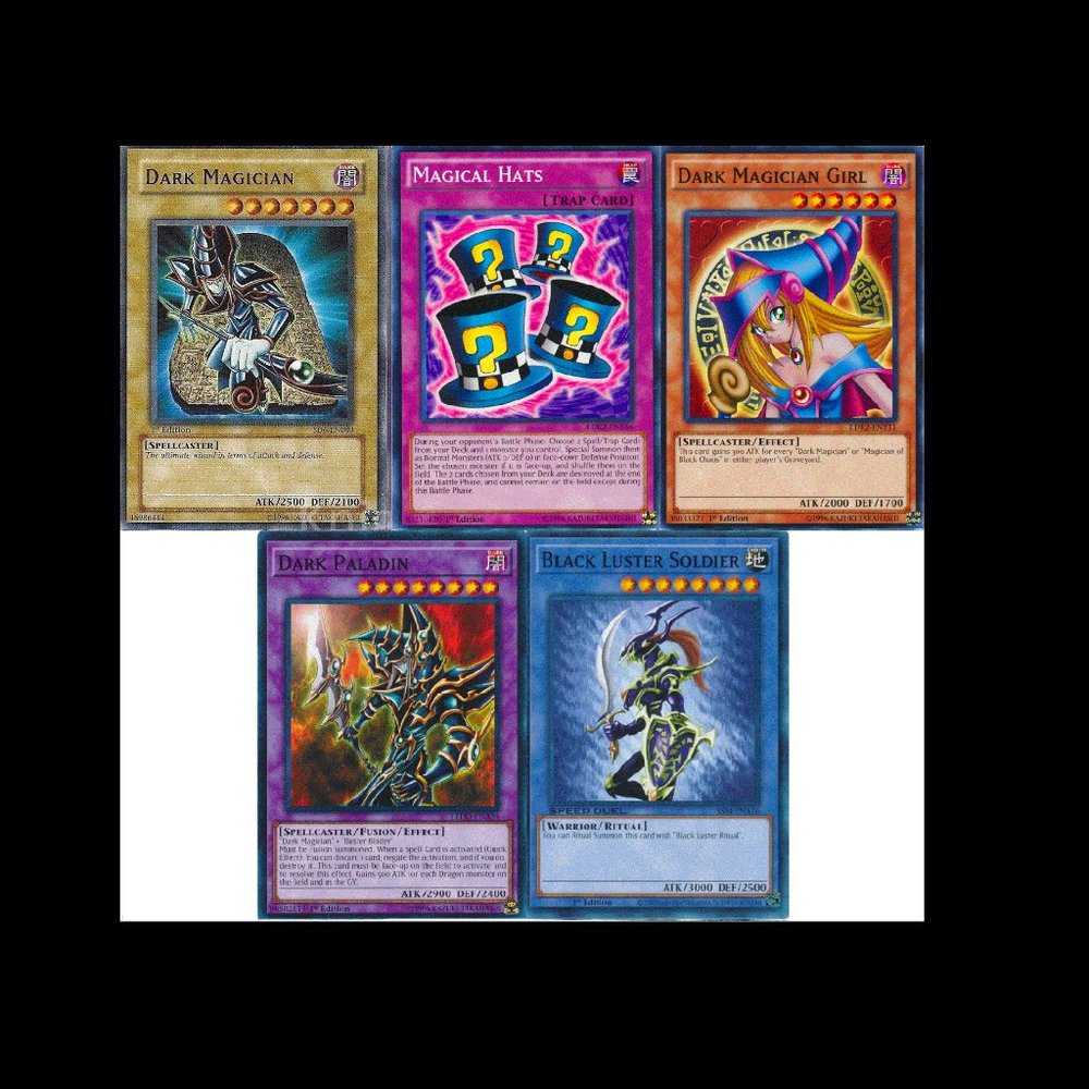 Yugi Muto Battle City Deck - Dark Magician Girl - Paladin - 43 Cards Yugioh 1st